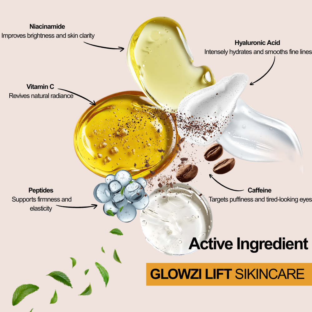 GLOWZI  LIFT -Patchs Microneedle  Contour des Yeux